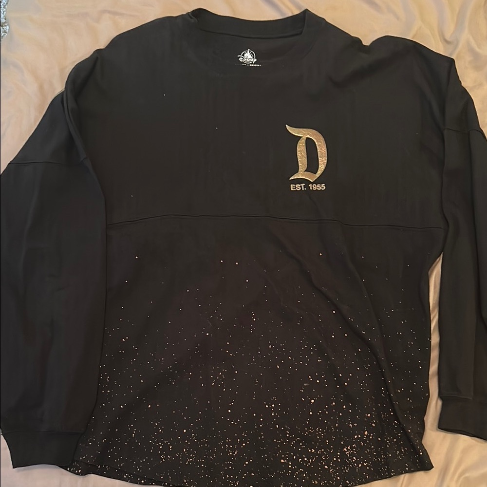 Disney Black and Gold Men's Jersey
